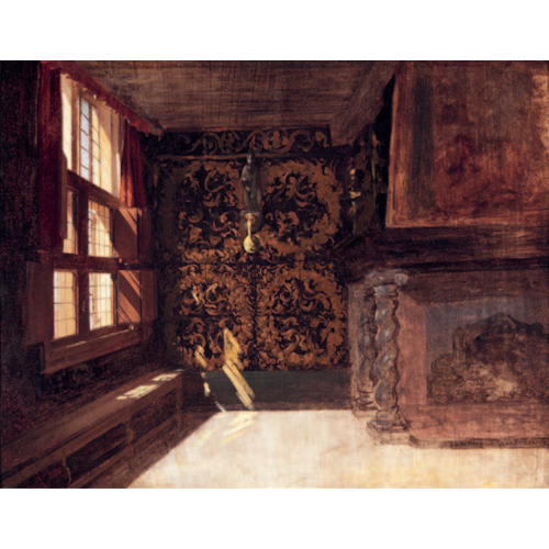 Zaal in het brouwershuis,1871-1880